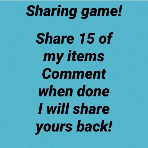 Share 15 of my items and then comment done - Picture 1 of 1